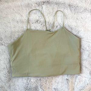 Nike crop tank top